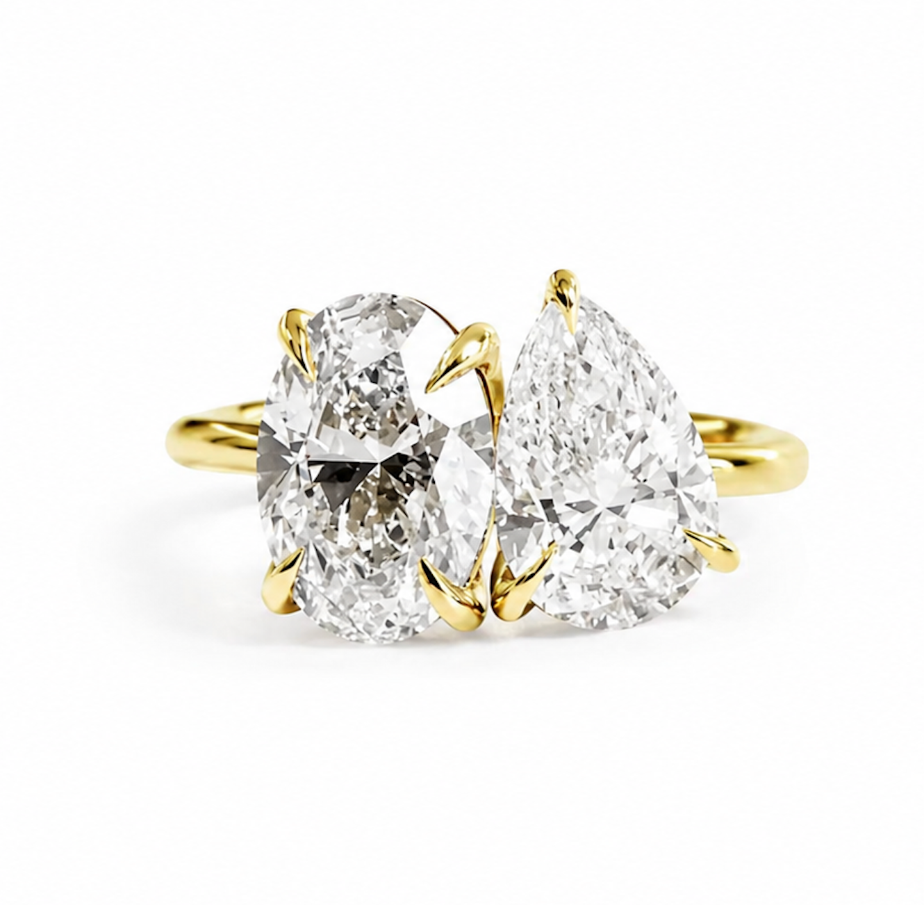 TOI ET MOI GOLD RING
